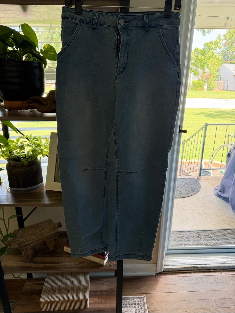 Men's Dark Blue Denim Jeans Skirt